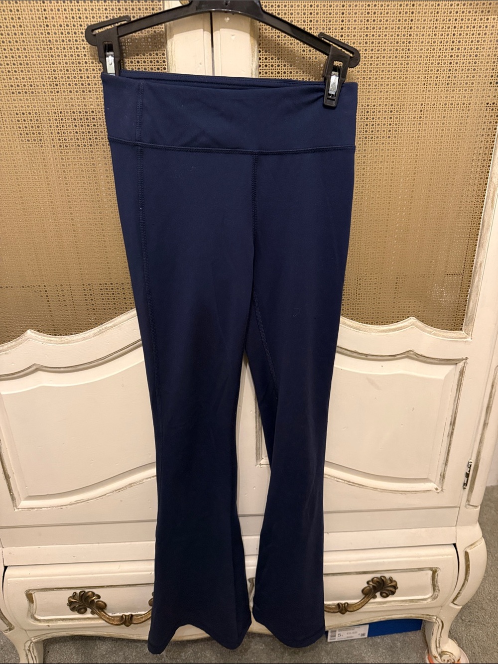 90 Degree By Reflex Navy Flared Girls' Leggings